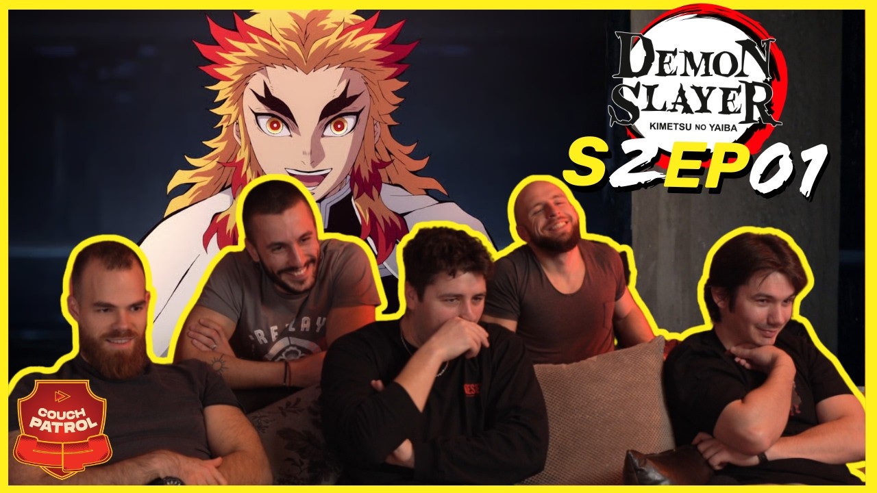 🔥RENGOKU AND THE MUGEN TRAIN🔥DEMON SLAYER 2x01 REACTION AND REVIEW