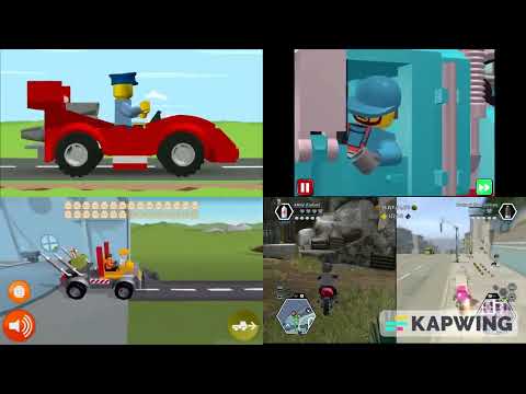 All Four Lego Games At Once