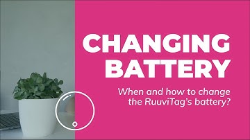 How to change your RuuviTag Bluetooth sensor