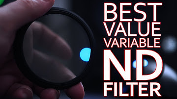 K&F Concept Variable Filter | The Best Value Variable ND Filter you can BUY!