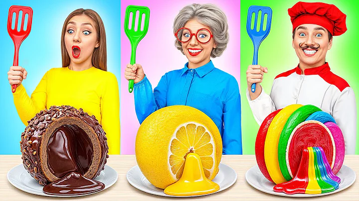Me vs Grandma Cooking Challenge | Fantastic Kitchen Recipes by Multi DO Joy