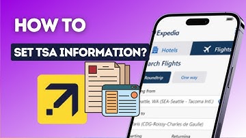 How to set TSA information in Expedia?