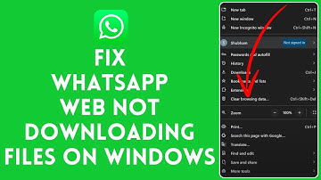 How to Fix Whatsapp Web Not Downloading Files on Windows 2024
