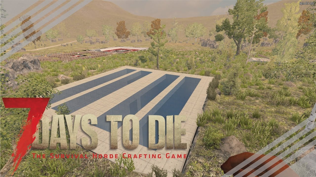 7 Days to Die - 32 - BUILDING A FARM WITH PERFECT TIMING 