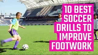 10 Best Soccer Drills to Improve Footwork | Youth Soccer Training | Fun Soccer Drills by MOJO screenshot 5