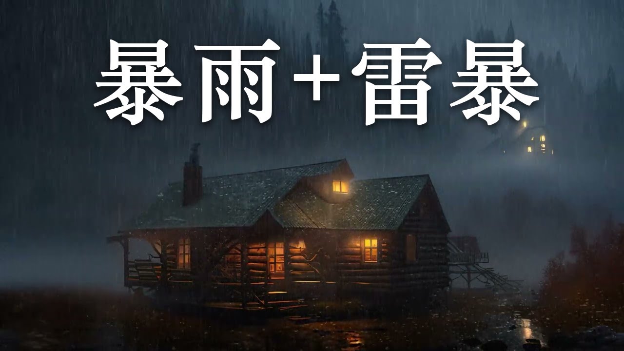【暴雨+雷暴】讓你遠離失眠,放鬆睡眠!白噪音睡眠雷雨聲自然音樂!學習,讀書,真實雷聲和雨聲,#助眠,睡覺,#bgm,音效,#冥想,#PTSD,睡眠音樂 adlı videoyu YouTube'da izle 【暴雨+雷暴】讓你遠離失眠,放鬆睡眠!白噪音睡眠雷雨聲自然音樂!學習,讀書,真實雷聲和雨聲,#助眠,睡覺,#bgm,音效,#冥想,#PTSD,睡眠音樂 adlı videoyu YouTube'da izle