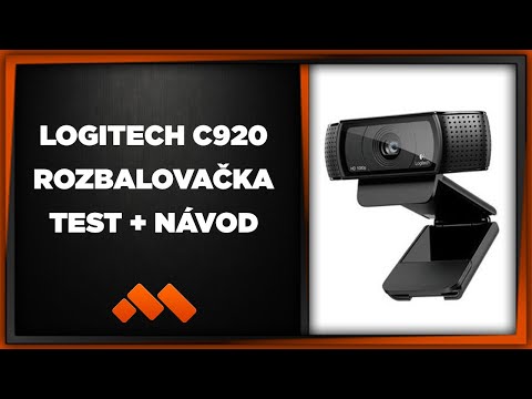 Webcam Logitech C920 - Unboxing, Test, Tutorial