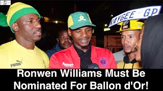 Mamelodi Sundowns 3-0 TS Galaxy | Ronwen Williams Must Be Nominated For Ballon d'Or!