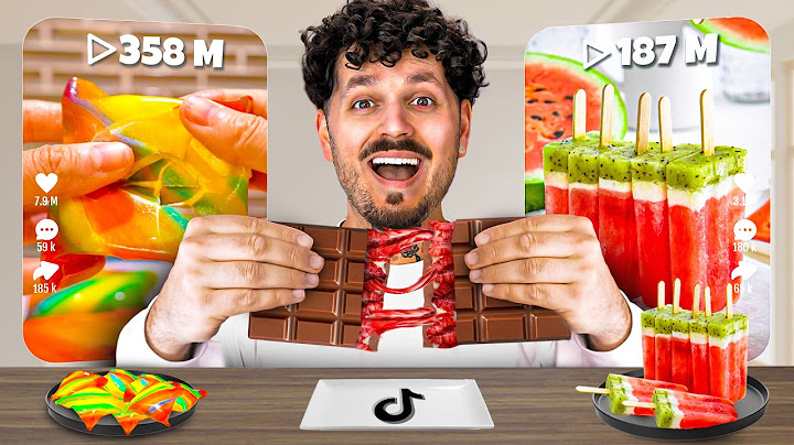 Je teste les recettes Tiktok les plus VIRALES !