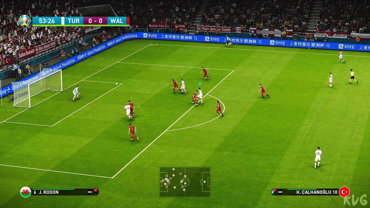 eFootball PES 2021 - Turkey vs Wales - UEFA EURO 2020 ...