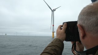 Yeu - Noirmoutier. Fin De Chantier Et Inauguration Du Parc Éolien En Mer