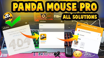 PANDA MOUSE PRO ACTIVATION | PROBLEM SOLVED | DEVELOPERS OPTION PROBLEM SOLVED | FREE FIRE #freefire
