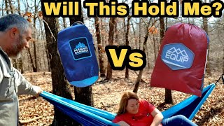 Just A Swingin' | Walmart vs Harbor Freight Hammock Review