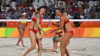 Three-time olympic gold medalist kerri walsh jennings (stanford '00)
and silver april ross (usc '03) talk about their new partnership for
th...