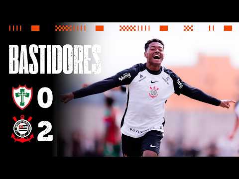 BEHIND THE SCENES AT THE ACADEMY: PORTUGUESA 0 X 2 CORINTHIANS | U-20 PAULISTÃO | ROUND 6