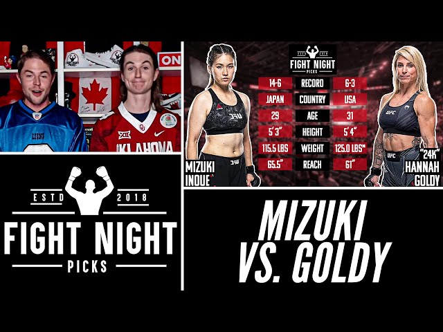 UFC Vegas 79: Mizuki Inoue vs. Hannah Goldy Preview & Prediction