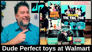 Dude Perfect toys at Walmart Stick Darts, sticky sticky tic tac toe, mini balls, & zipstring [553] by Jeff Reviews4u 1,648 views 4 months ago 9 minutes, 8 seconds