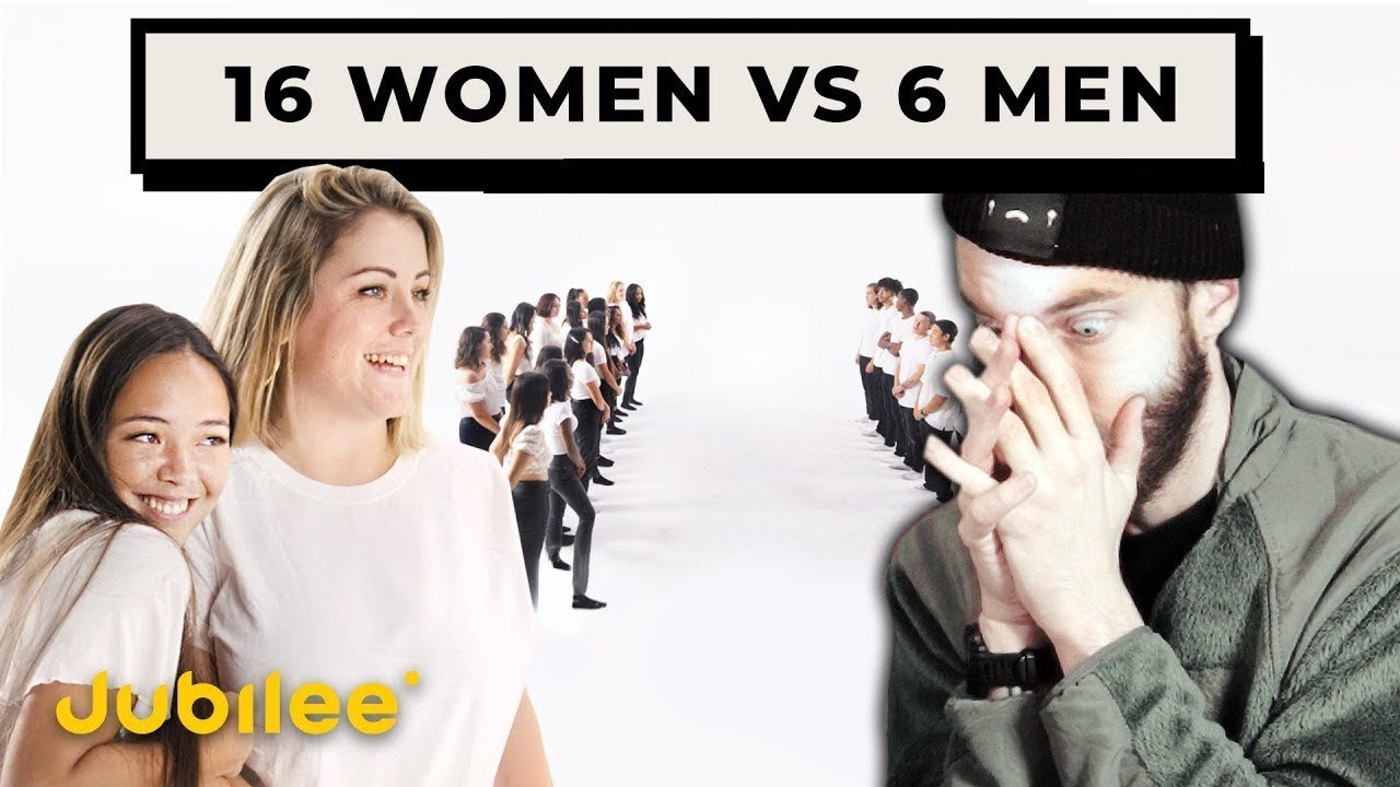 ⁣16 Waman COMPETE for 6 Guys (insane reaction) - Jubilee React #5