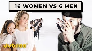 16 Waman COMPETE for 6 Guys (insane reaction) - Jubilee React #5