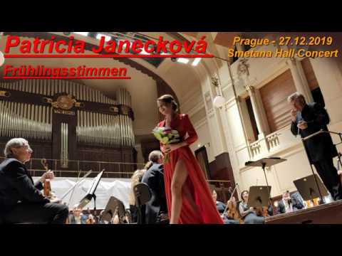 Patricia Janečková: Frühlingsstimmen - Johann Strauss II - Obecní dům Smetana Hall Prague 27 12 2019