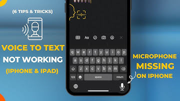 Microphone Not Showing On iPhone Keyboard | Voice to Text Not Working On iPhone [FIXED]