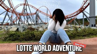 Аттракционы в Пусане | Lotte World Adventure Busan| Ужасные аттракционы Кореи |