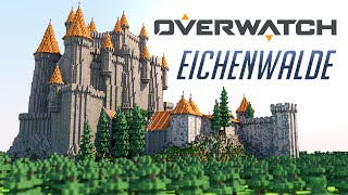 Recreating EICHENWALDE CASTLE In Minecraft Overwatch Cinematic