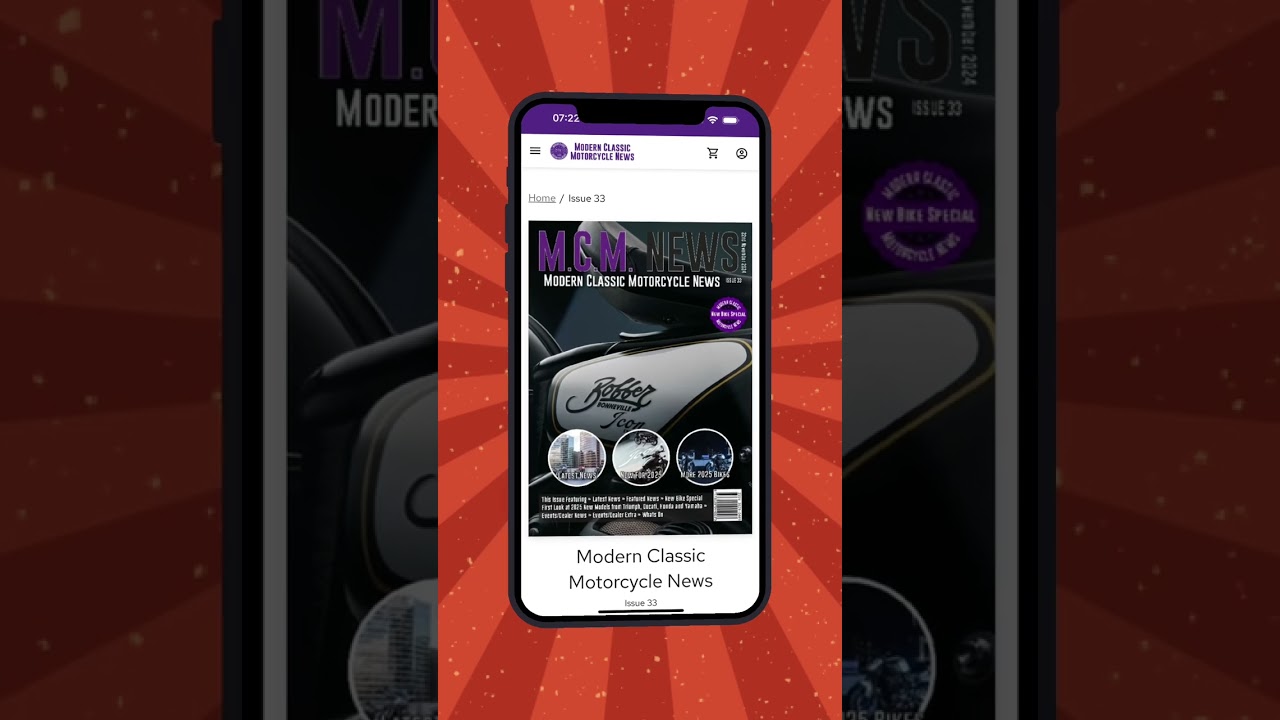 Just Dropped Issue 33 - Modern Classic Motorcycle News 11 Just Dropped Issue 33 Dated 22Nd November 2024 - Modern Classic Motorcycle News