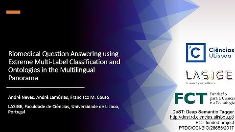 Biomedical Multilingual Question Answering using XMLC and Ontologies - SIIRH 2020 Workshop