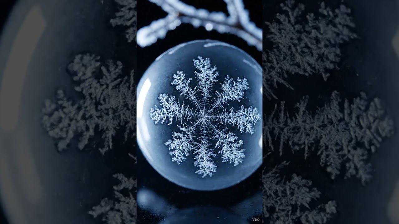 Frozen Soap Bubble – Magical ASMR in Slow Motion ❄️✨ Büyüleyici ASMR Deneyimi 🫧❄️ 