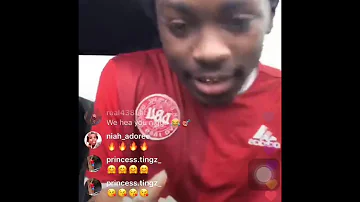 Lpb poody freestyling on live