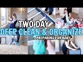 DEEP CLEANING & DECLUTTERING / *EXTREME* MOTIVATING CLEAN WITH ME / MESSY HOUSE CLEANING MOTIVATION