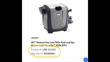 Jandy JXi 400 pool heater replacement tutorial (Part 1)