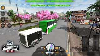 Bus Simulator EVO New Coach Bus - Shanghai Map + Snow GamePlay screenshot 1