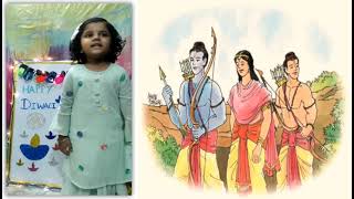 Assembly of Grade Nursery-3 on Diwali