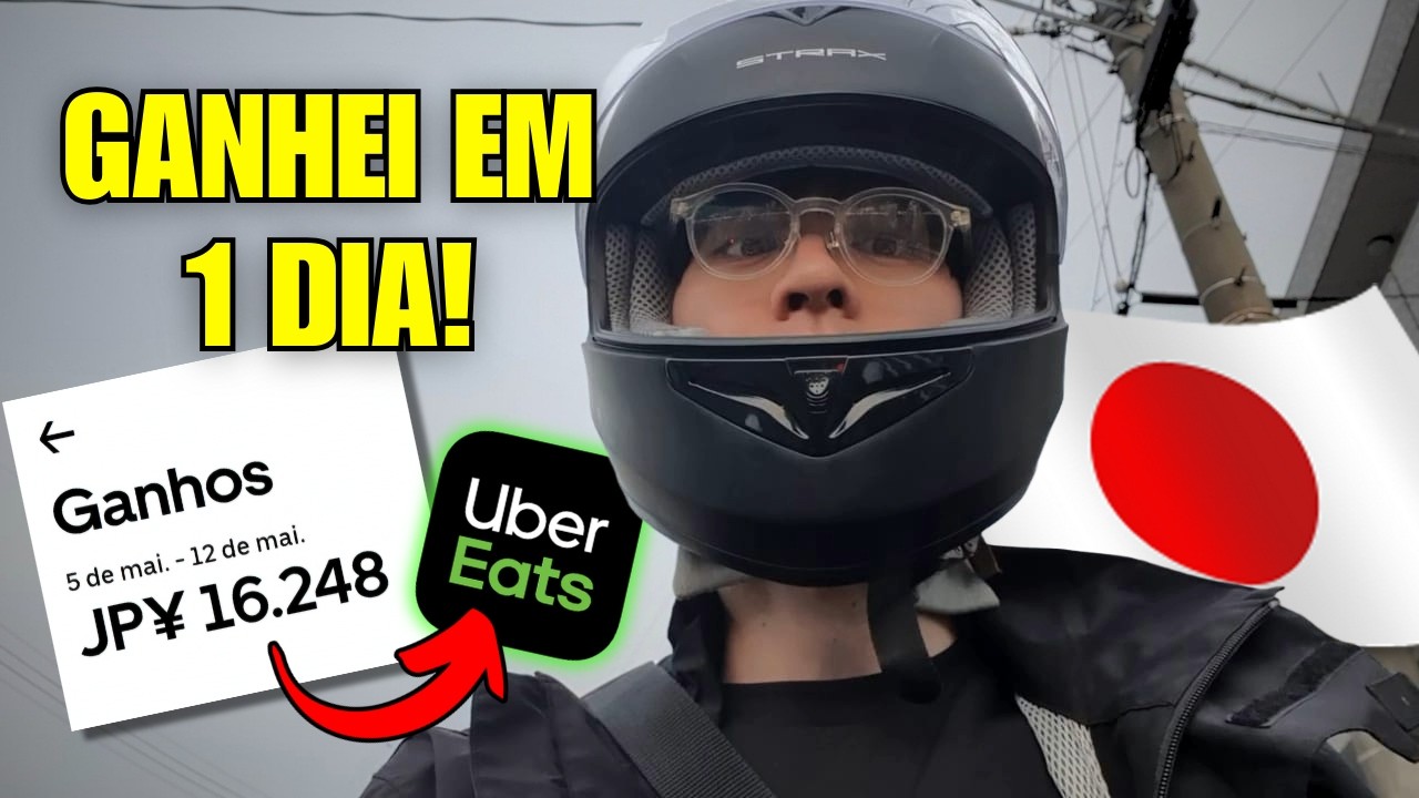 Como ganhar dinheiro com Uber Eats no Japão (sem falar japonês!)