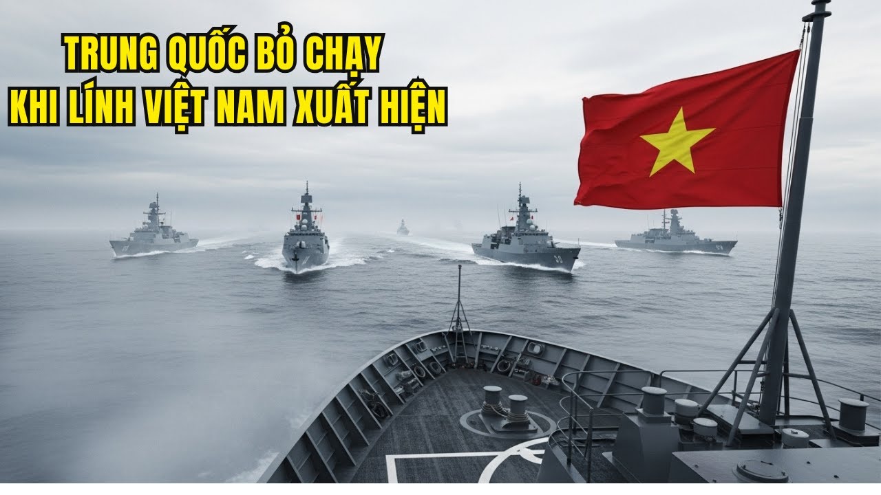 Tàu Trung Quốc BỎ CHẠY Khi Những Người Lính Việt Nam Xuất Hiện – Chiến sự Biển Đông