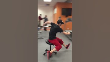SportsFit Stool Scoots: Hamstring Exercise