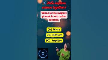 Solar System Quiz: Do You Know the Largest Planet? | Electrical bit | #shorts #quiz