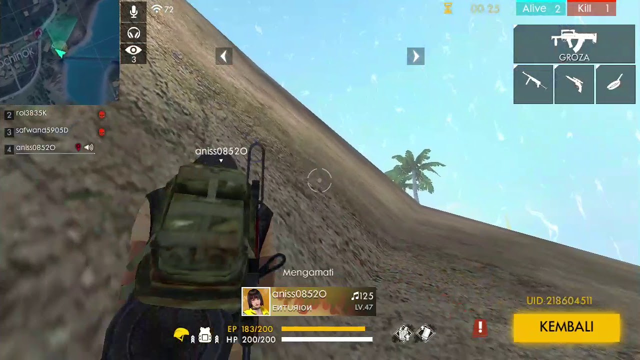 Cara Ampuh untuk menang di Free Fire YouTube
