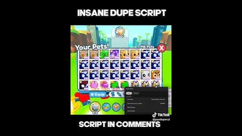 NEW Pet & Gems Dupe Script for Pet Simulator X PASTEBIN Working 2023 April | infinite Gems and Pets