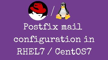 Postfix mail configuration in RHEL7 / CentOS 7 Part - 1 [Hindi]
