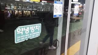 20181019 서울1호선 가산디지털단지역 진입 ( 신창행 열차) Korea Seoul metropolitan