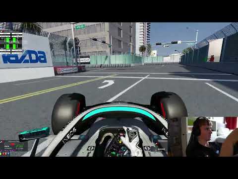 Las Vegas Hotlap In A F1 2022 Car