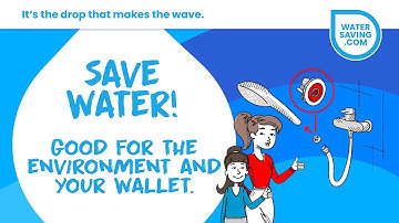 Saving water and protecting the environment: You too can make a difference!