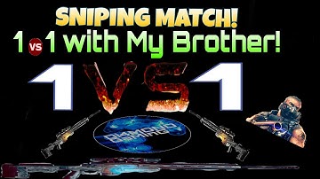 Mc4 - 1v1 With My Brother!Best! (SNIPING MATCH)&25 hf4hs