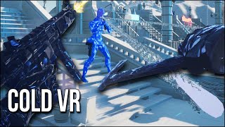 Cold VR | It's SUPERHOT But Backwards - The Faster You Are The Slower The Enemies Get