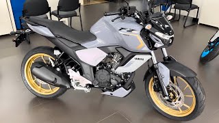 New Yamaha Fazer Fz15 Gray Abs Version - First Look Walkaround