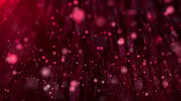 4K Flying Red Particles  I  4K Free motion Background   I  VJ Loops 2020 1080p