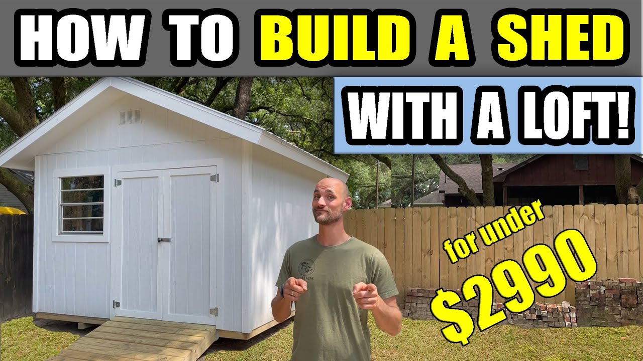 is it CHEAPER to buy a SHED or to take the DIY route?